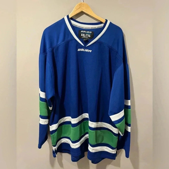 Bauer Vancouver Canucks Blank Hockey  Jersey - Mens XXL - Picture 3 of 10